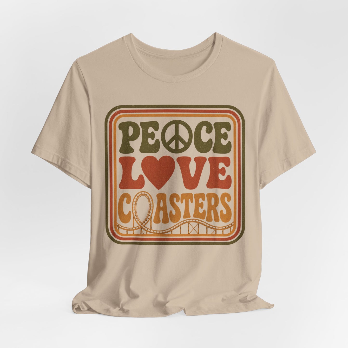 Peace Love Coasters Tee