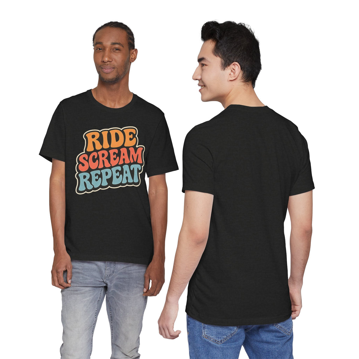 Ride Scream Repeat Retro Tee