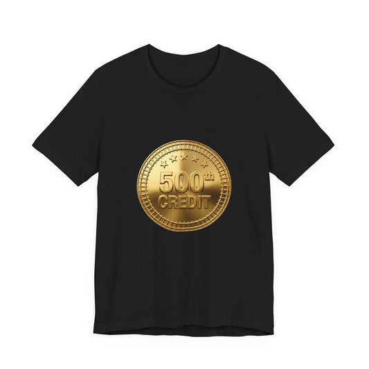 Gold Coaster Club 500th Credit Milestone T-Shirt - THOOSIEMERCH product image