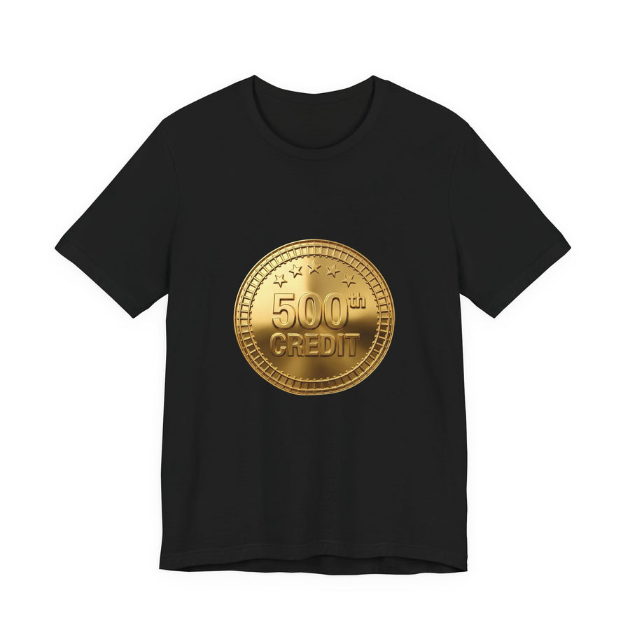Gold Coaster Club 500th Credit Milestone T-Shirt