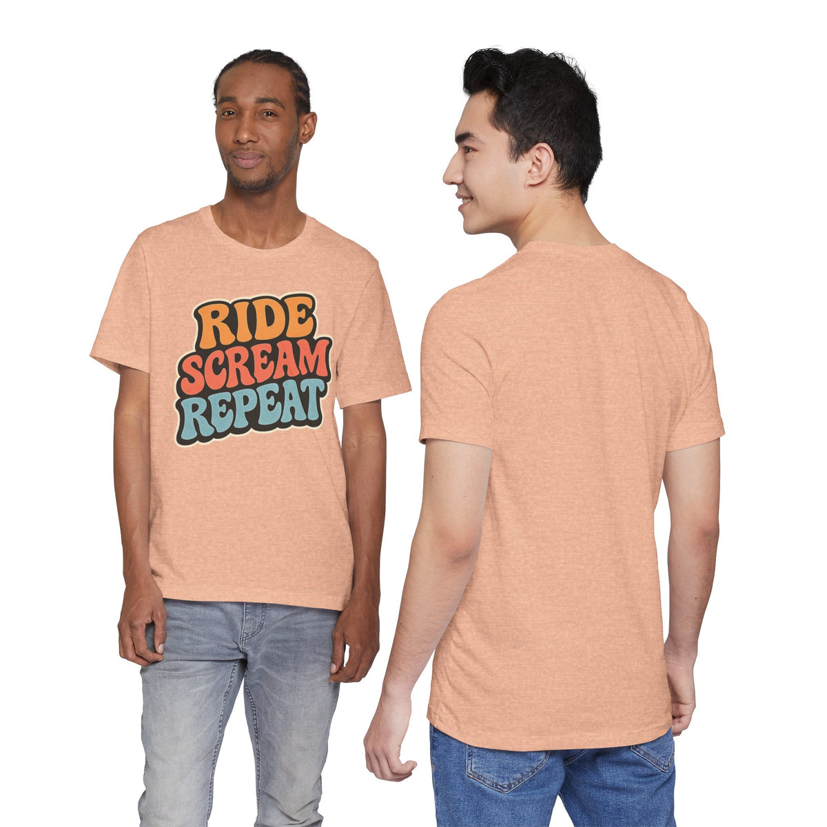 Ride Scream Repeat Retro Tee