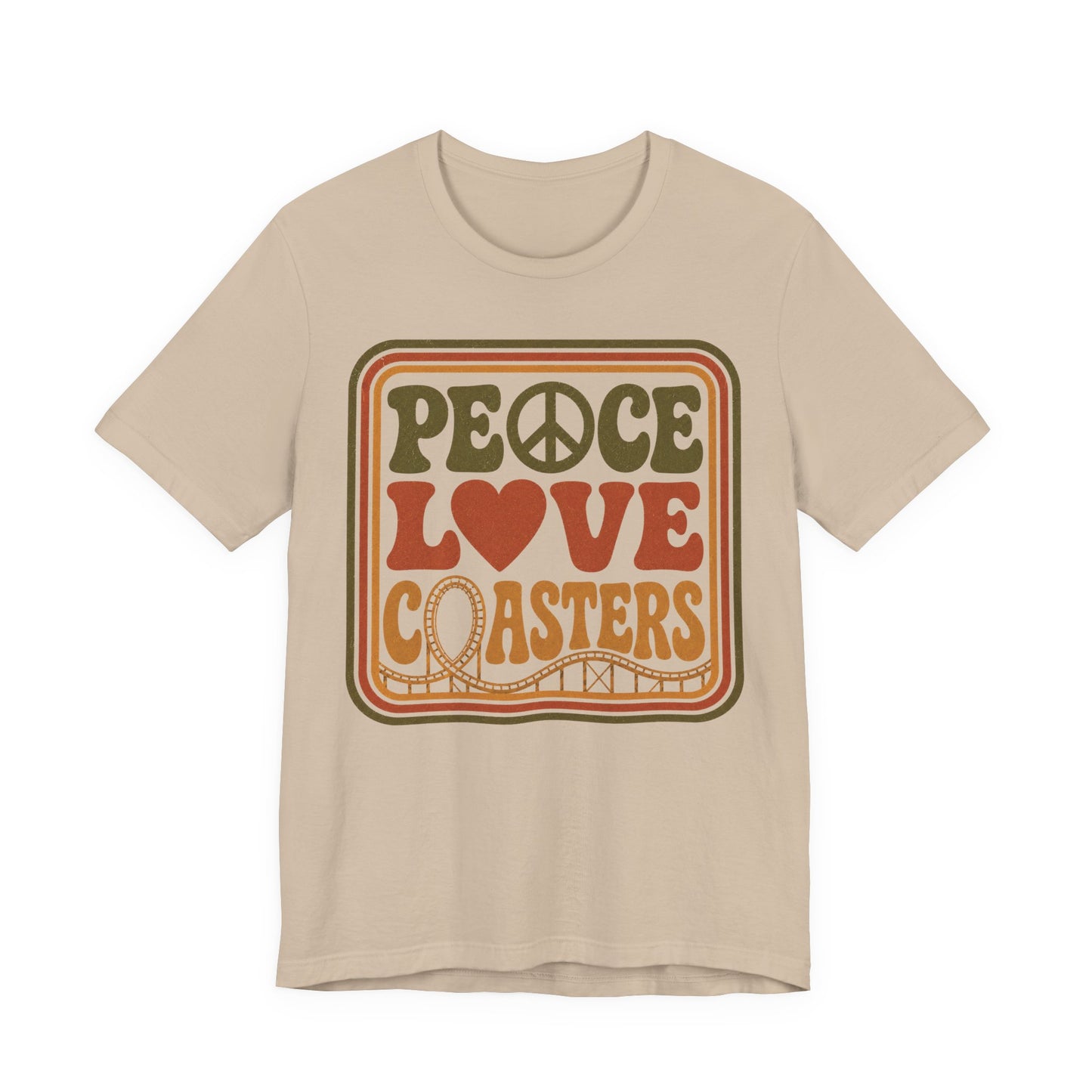 Peace Love Coasters Tee