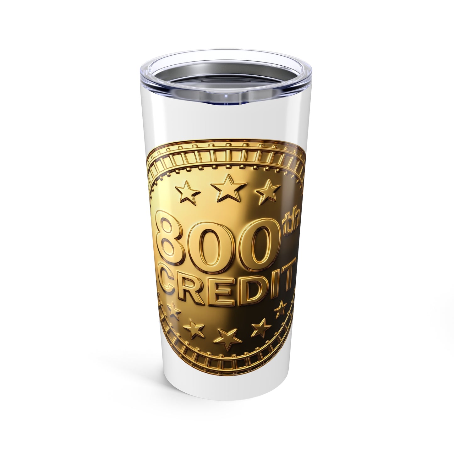 Gold Coaster Club 800th Credit Milestone Tumbler 20oz - THOOSIEMERCH product image